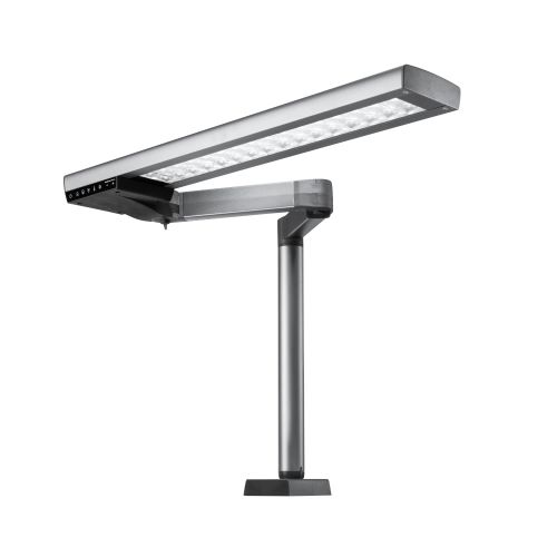 Світильник для лабораторних робіт, LIGHT 1, 100-240V, настільне кріплення, рука наліво