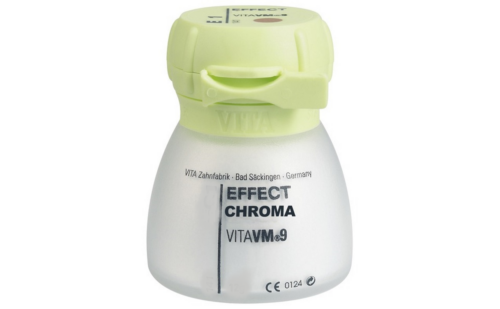Безметалава кераміка VITA VM 9 ефект хрома EC4 12г, EC4, колір ніжний жовто-лимонний, 12г