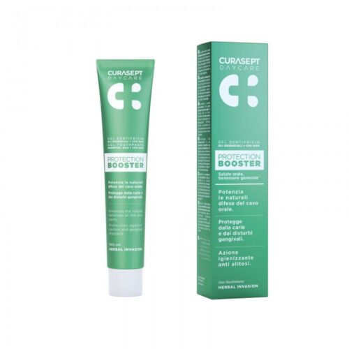 Зубна паста CURASEPT DAYCARE PROTECTION BOOSTER, HERBAL INVASION, 75 мл