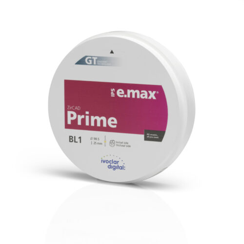 Цирконієвий диск IPS e.max ZirCAD Prime, колір B1, розмір 98.5-25мм/1 шт, B1 98.5-25/1