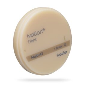 Диск композитний посилений ПММА Ivotion Dent, колір Multi A3.5, розмір 98.5-20mm/1 шт, A3.5 98.5-20mm/1