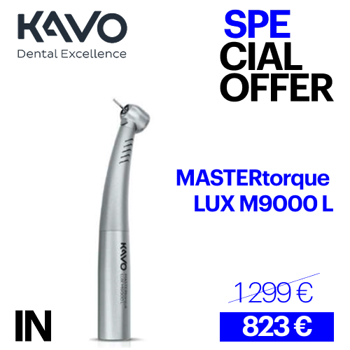 MASTERtorque LUX M9000 L турбінний наконечник, зі світлооптикою